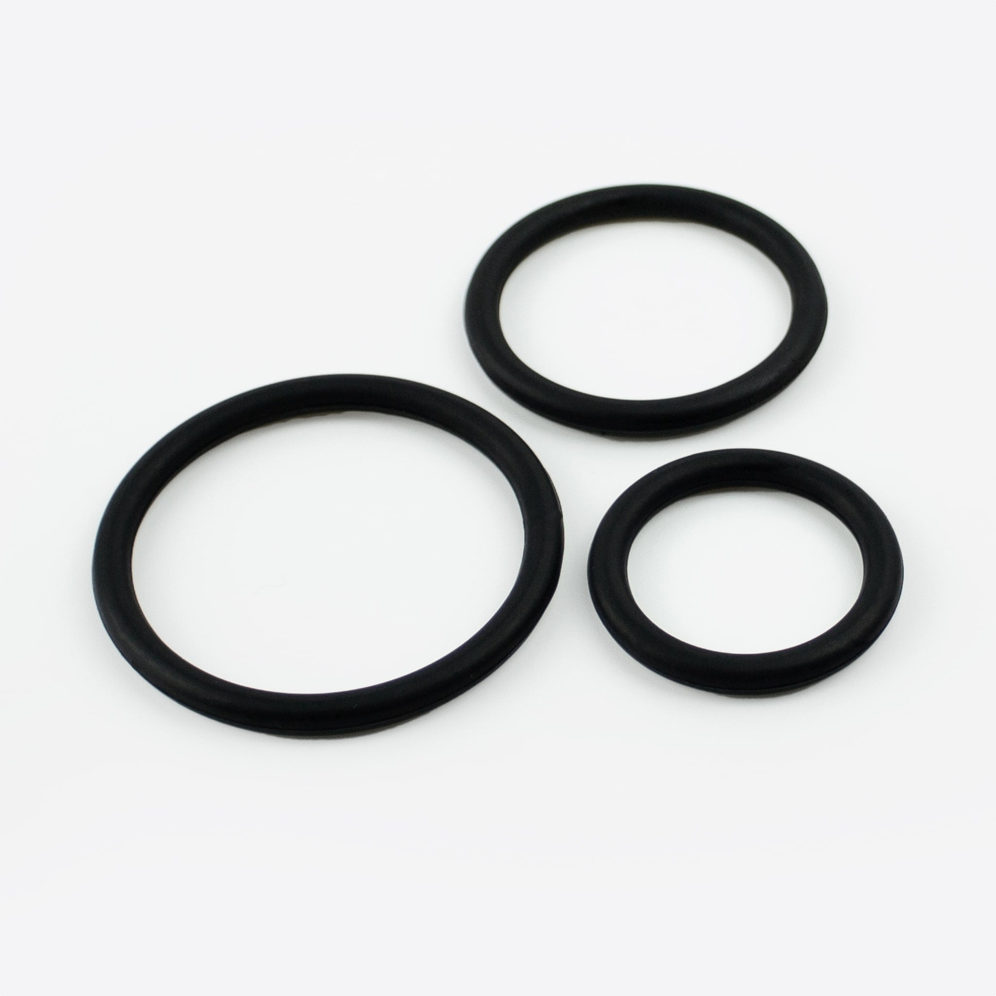 Unilove Basics penisring sæt 3 stk set forfra